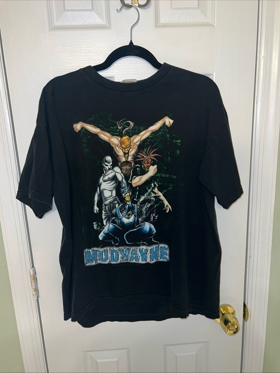 Other - Vintage 2000 Mudvayne Super Hero Double Sided Graphic T-Shirt Size L
